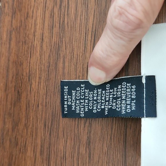 Karen Scott Women's Sz Medium, Red Long Sleeve Black Floral Design with Beads - Picture 6 of 6